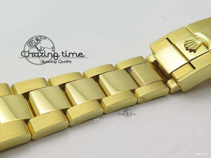 MiroTime 0116 RelaxedFit GMT-Master II 116718 LN Bp-Maker Best Edition YG Wrapped Bezel Black Dial On YG Bracelet ETA 3988